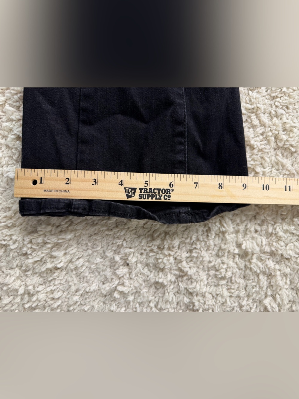 Size 0 SO Black High-Rise Flared Jeans - Picture 7 of 7